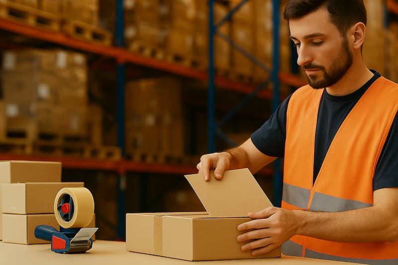 Effizienter Versand mit HBN Logistik